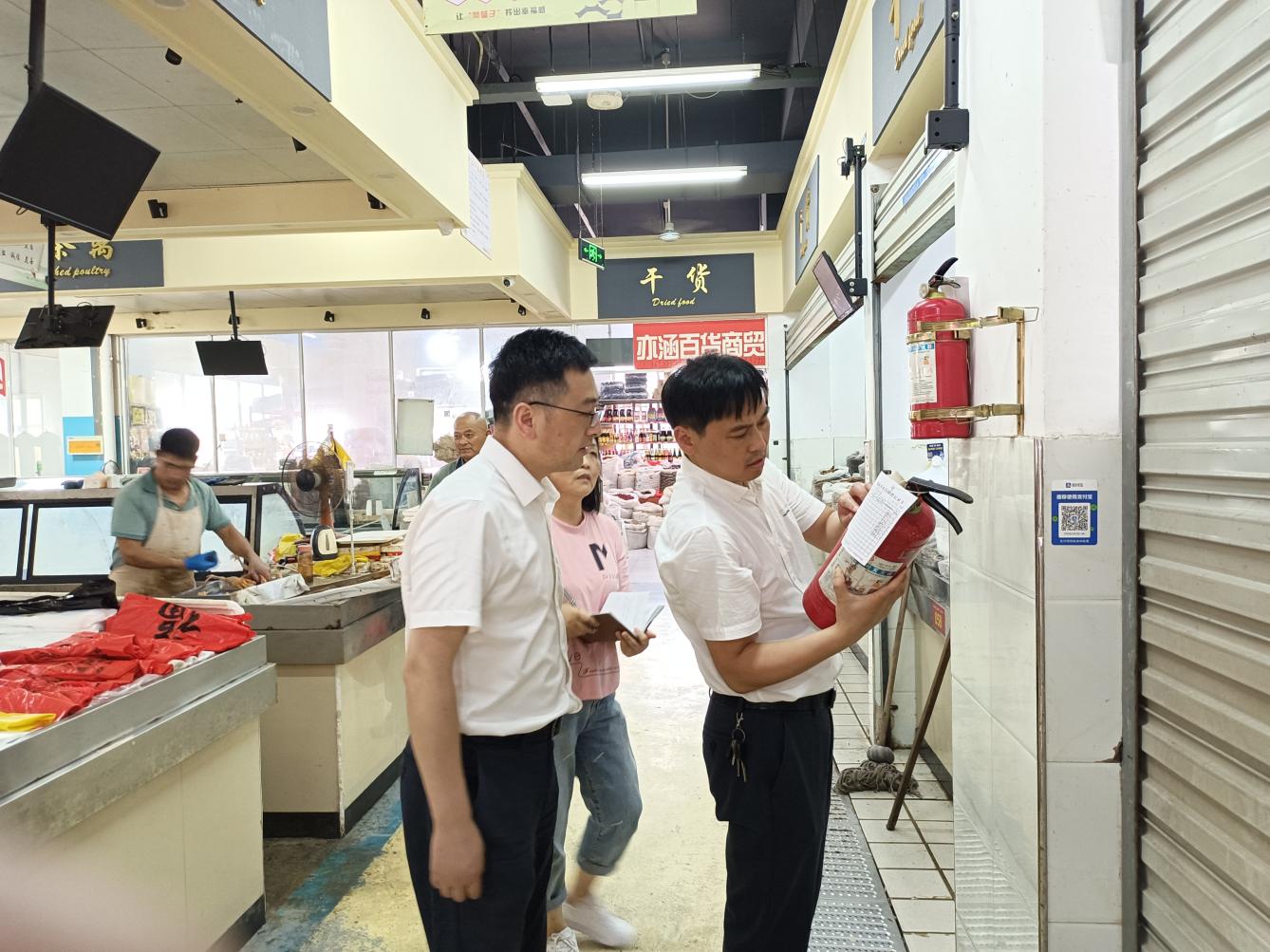 管好“菜籃子”，守護“大民生”國資運營公司開展菜市場大巡查